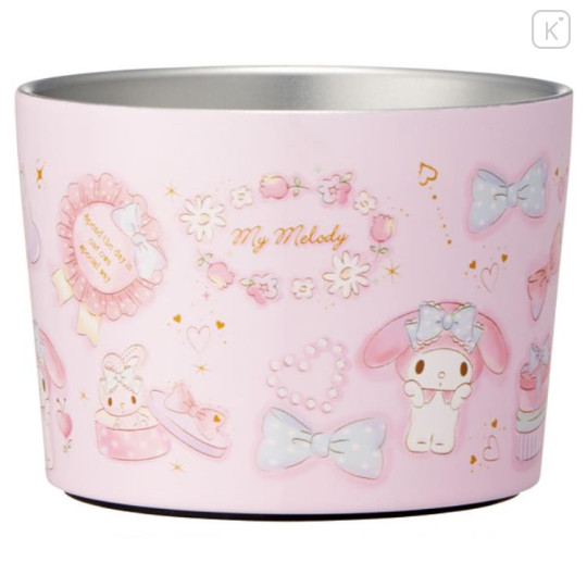 Japan Sanrio Insulated Stainless Steel Tumbler Cup - My Melody - 1