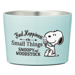 Japan Peanuts Insulated Stainless Steel Tumbler Cup - Snoopy / Mint