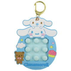 Japan Sanrio Keychain Maze & Infinite Bubble Wrap Fidget Toy - Cinnamoroll