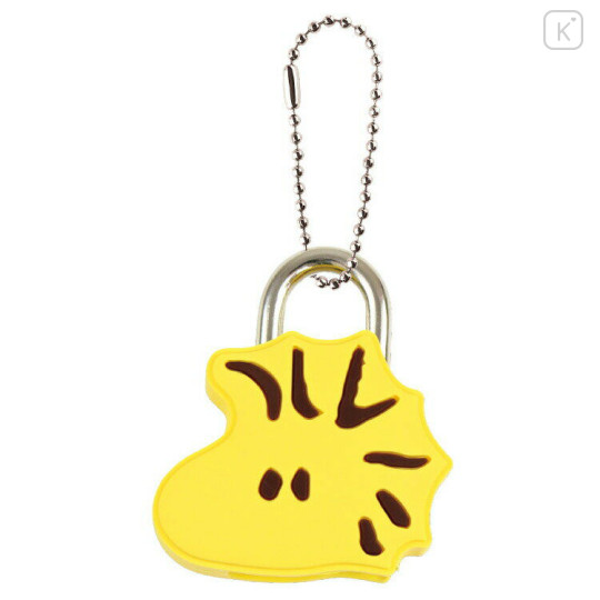 Japan Peanuts Mascot Padlock Keychain - Woodstock - 1