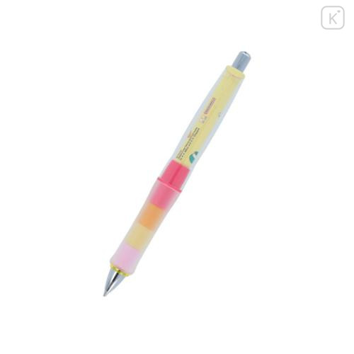 Japan Disney Dr. Grip Play Border Shaker Mechanical Pencil - Pooh / Smile - 4