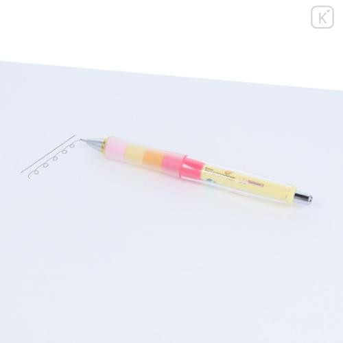 Japan Disney Dr. Grip Play Border Shaker Mechanical Pencil - Pooh / Smile - 5