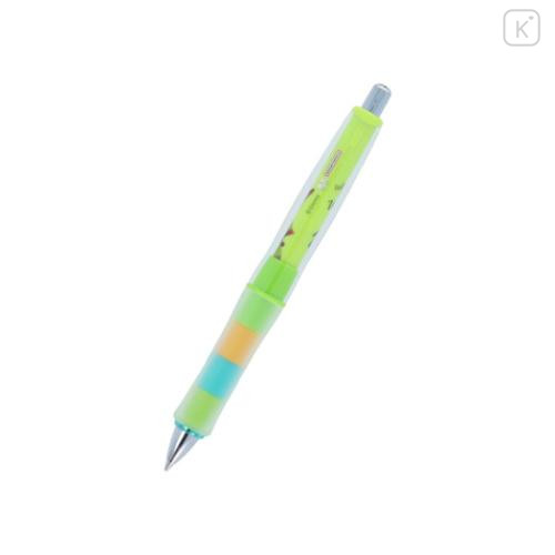 Japan Disney Dr. Grip Play Border Shaker Mechanical Pencil - Zootopia / Green - 4