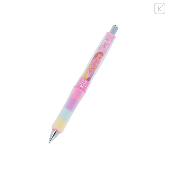 Japan Disney Dr. Grip Play Border Shaker Mechanical Pencil - Ariel & Belle & Rapunzel - 3