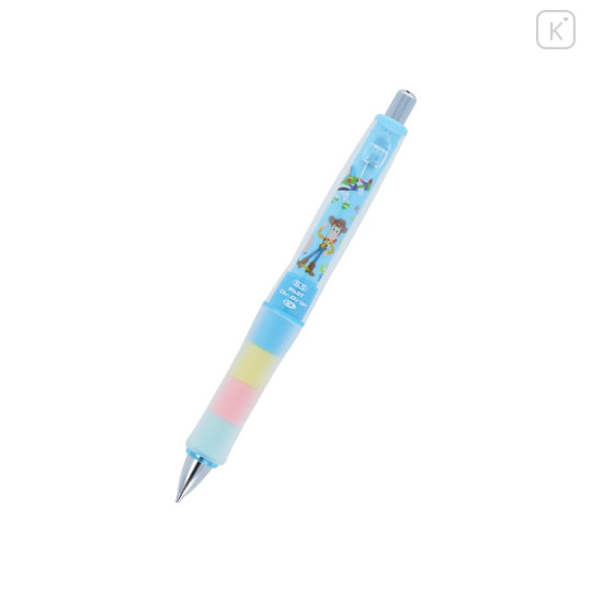 Japan Disney Dr. Grip Play Border Shaker Mechanical Pencil - Toy Story / Blue - 3