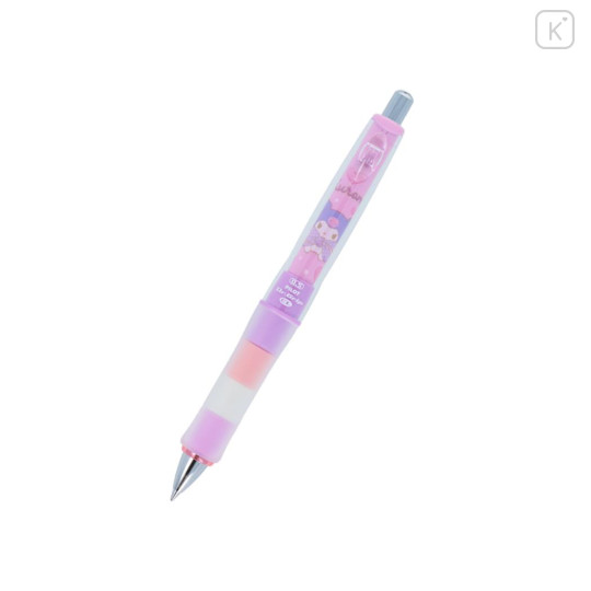 Japan Sanrio Dr. Grip Play Border Shaker Mechanical Pencil - Kuromi Pink Heart - 3