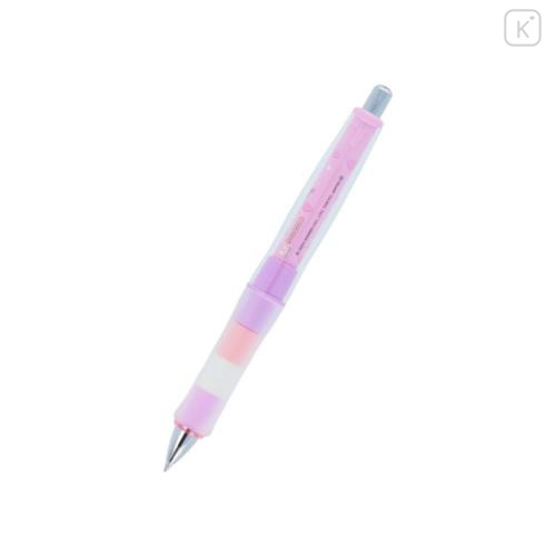 Japan Sanrio Dr. Grip Play Border Shaker Mechanical Pencil - Kuromi Pink Heart - 4