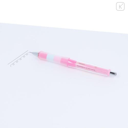 Japan Sanrio Dr. Grip Play Border Shaker Mechanical Pencil - My Melody / Strawberry - 5