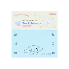 Japan Sanrio Tack Memo Pad - Cinnamoroll / Pastel Color