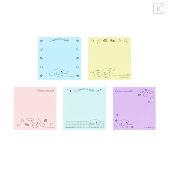 Japan Sanrio Tack Memo Pad - Cinnamoroll : Pastel Color - 3