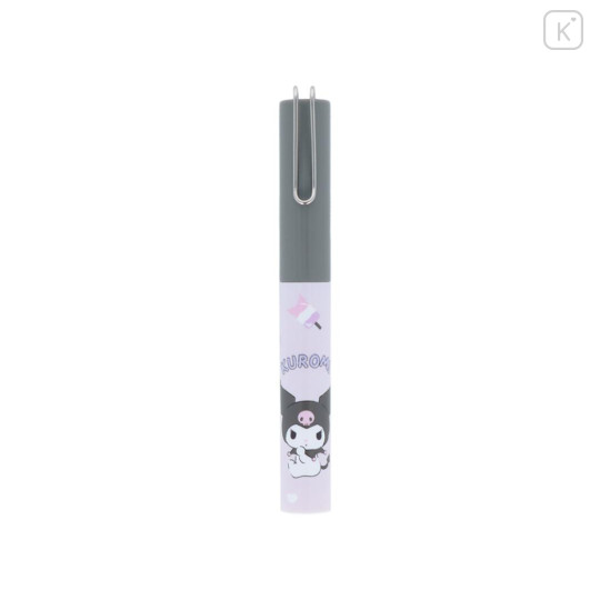 Japan Sanrio Stickle Portable Compact Scissors - Kuromi / Ice Cream - 3