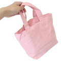 Japan Sanrio Canvas Mini Tote Bag - Hello Kitty 50th Anniversary Pink - 2