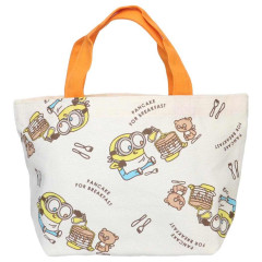 Japan Minions Canvas Mini Tote Bag - Bob & Bear Tim / Pancake