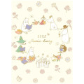 Japan Moomin B6 Planner Monthly Schedule Book - 2025 / Light Yellow Comic - 1