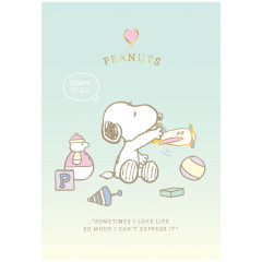 Japan Peanuts A6 Planner Monthly Schedule Book - 2025 / Snoopy Playground