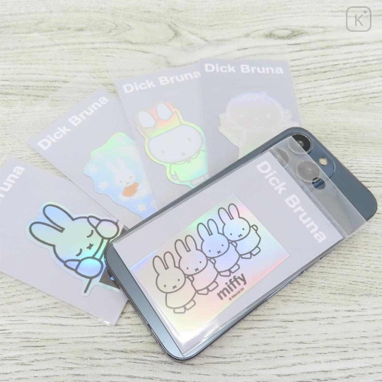 Japan Miffy Vinyl Sticker - Hologram / Moon & Star - 2