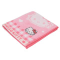 Japan Sanrio Jacquard Towel Wash Towel - Hello Kitty / Happy - 3