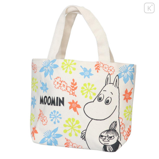 Japan Moomin Canvas Mini Tote Bag - Little My : Colorful - 1