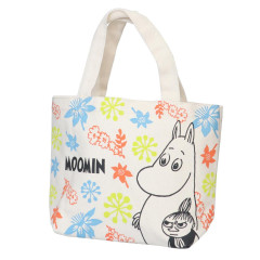 Japan Moomin Canvas Mini Tote Bag - Little My : Colorful