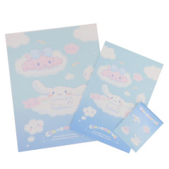 Japan Sanrio Stationery Letter Set - Cinnamoroll / Sky