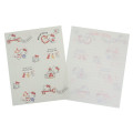 Japan Sanrio Stationery Letter Set - Hello Kitty : Light Yellow - 2