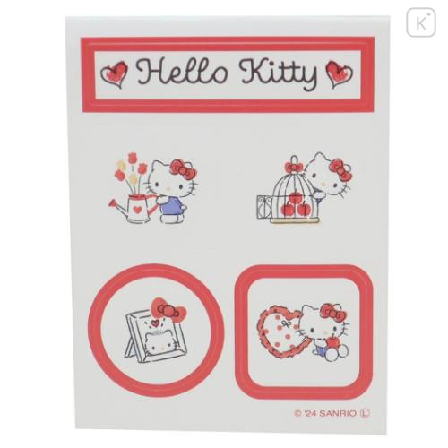 Japan Sanrio Stationery Letter Set - Hello Kitty : Light Yellow - 4