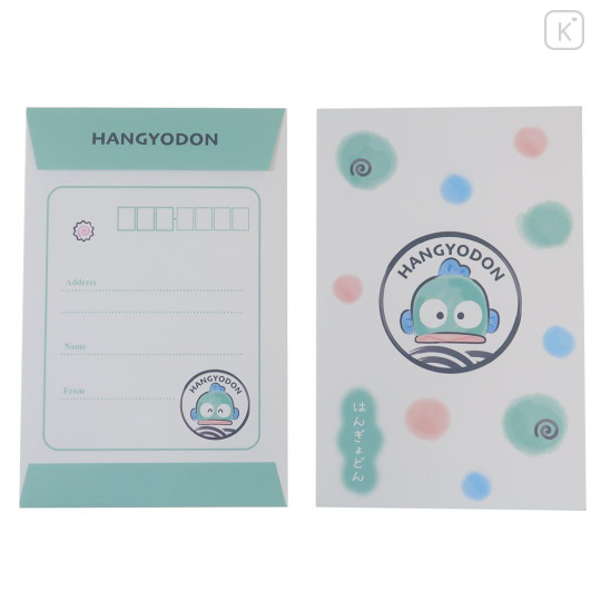 Japan Sanrio Stationery Letter Set - Hangyodon - 3