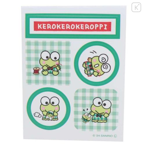 Japan Sanrio Stationery Letter Set - Keroppi Making Doll - 4