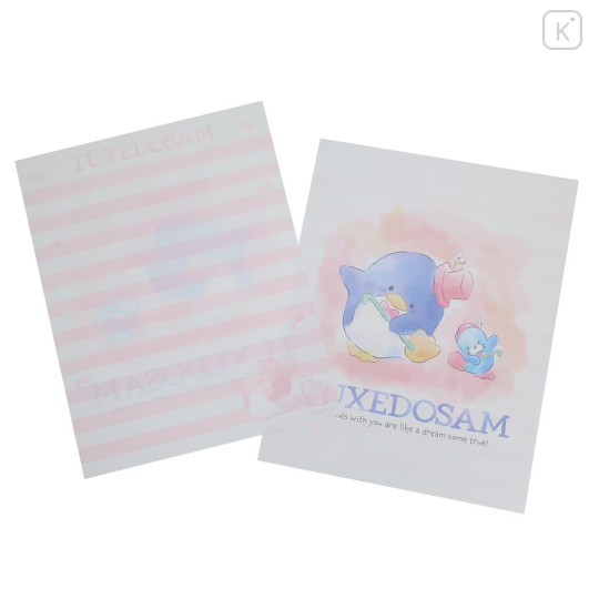 Japan Sanrio Stationery Letter Set - Tuxedo Sam : Watercolor - 2