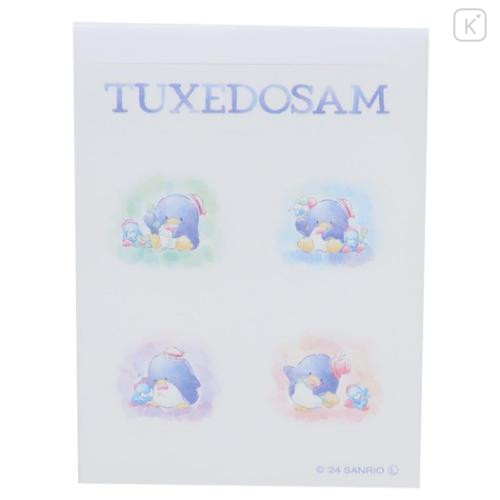 Japan Sanrio Stationery Letter Set - Tuxedo Sam : Watercolor - 4