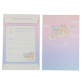 Japan Sanrio Stationery Letter Set - Little Twin Stars / Pink Sky - 3