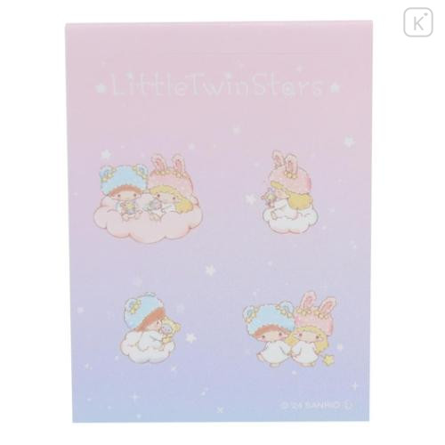 Japan Sanrio Stationery Letter Set - Little Twin Stars / Pink Sky - 4