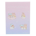 Japan Sanrio Stationery Letter Set - Little Twin Stars / Pink Sky - 4