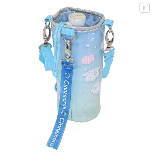 Japan Sanrio Plastic Bottle Holder - Cinnamoroll & Milk - 2