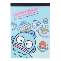 Japan Sanrio A6 Notepad - Hangyodon / Room