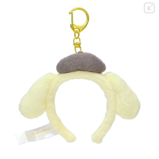 Japan Sanrio Miniature Keychain - Pompompurin / Headband - 1