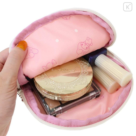 Japan Sanrio Cosmetic Pouch - My Melody / Chery Pink - 3