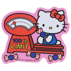 Japan Sanrio Vinyl Sticker - Hello Kitty / Candy Weight