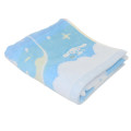 Japan Sanrio Jacquard Face Towel - Cinnamoroll / Sky Party - 3