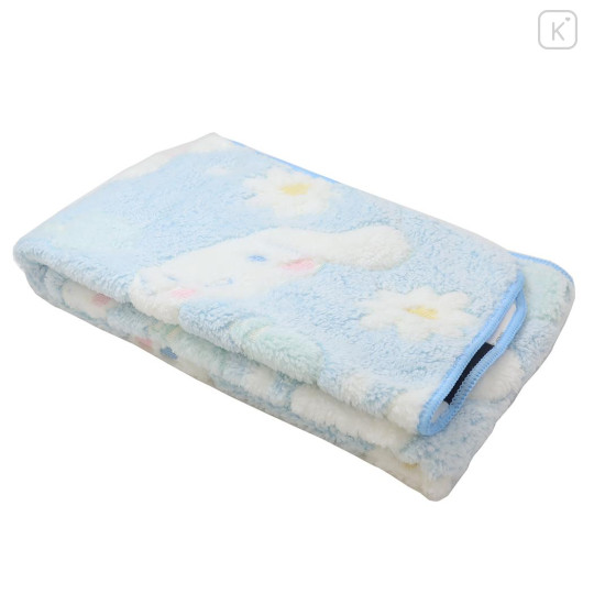 Japan Sanrio Microfiber Face Towel - Cinnamoroll / Flower - 3