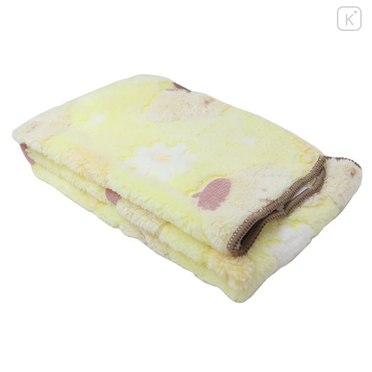 Japan Sanrio Microfiber Face Towel - Pompompurin / Flower - 3