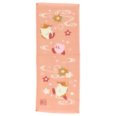 Japan Kirby of the Stars Jacquard Face Towel - Japanese Orange