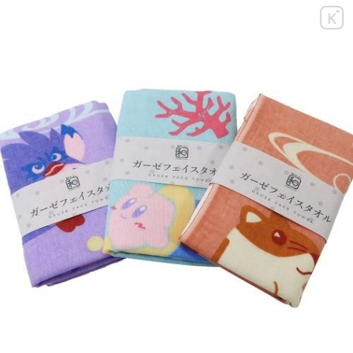 Japan Kirby of the Stars Jacquard Face Towel - Japanese Orange - 4