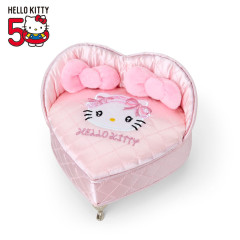 Japan Sanrio Accessory Case - Hello Kitty 50th Anniversary / Quilt