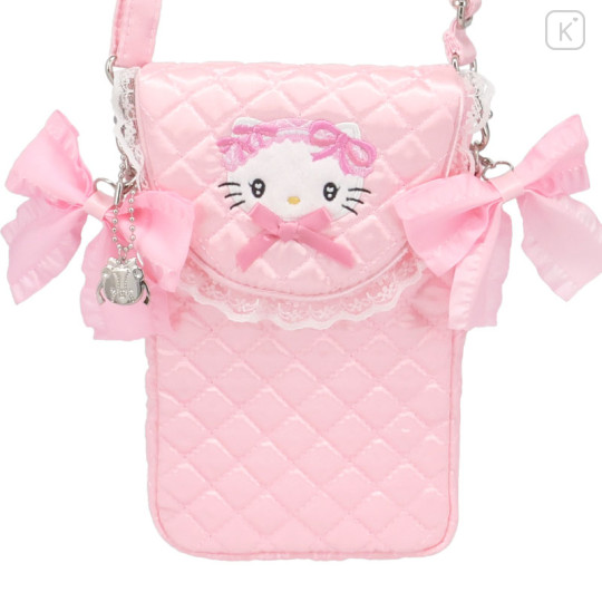 Japan Sanrio Shoulder Bag - Hello Kitty 50th Anniversary / Quilt - 2