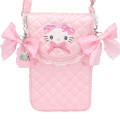 Japan Sanrio Shoulder Bag - Hello Kitty 50th Anniversary / Quilt - 2