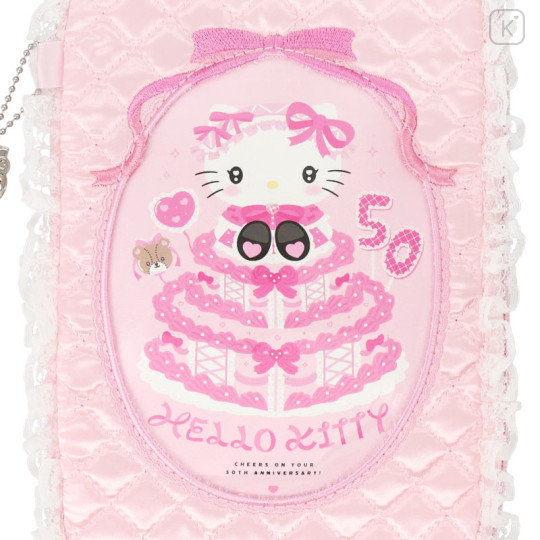 Japan Sanrio Multi Case - Hello Kitty 50th Anniversary / Quilt - 2