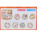 Japan Sanrio Die-cut Flake Seal Sticker Pack - Characters / Retro Cafe - 2