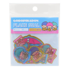 Japan Sanrio Die-cut Flake Seal Sticker Pack - Goropikadon