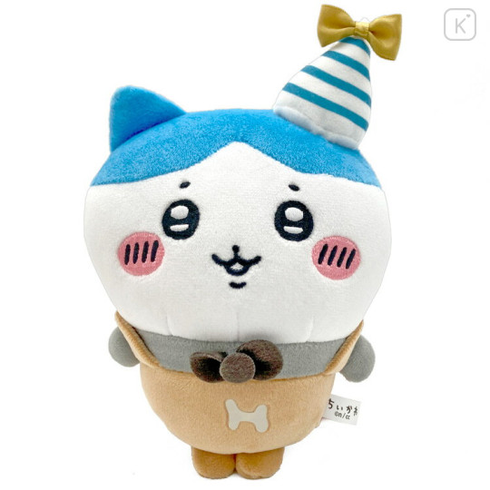 Japan Chiikawa Chubby Potetama Plush Toy - Hachiware / Chiikawa Party - 1